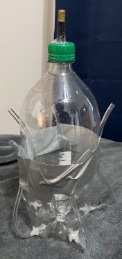 Blowdown tank test